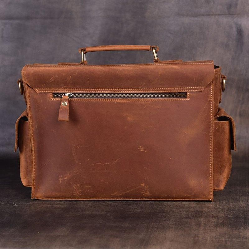 Attache-case Homme Cuir 14 Pouces 15.6