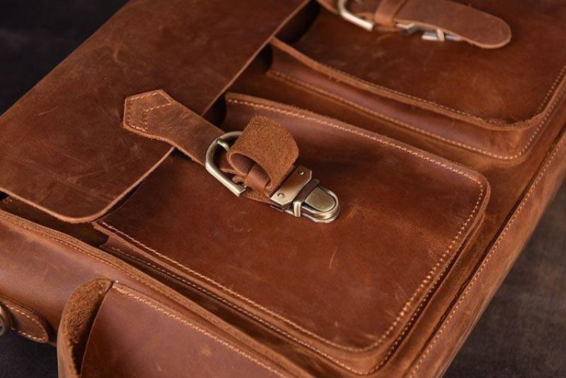 Attache-case Homme Cuir 14 Pouces 15.6