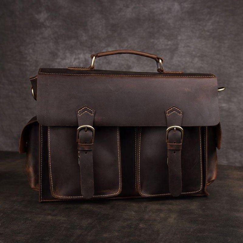 Attache-case Homme Cuir 14 Pouces 15.6