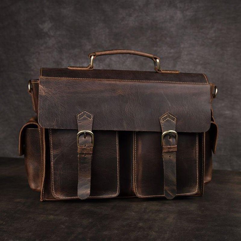 Attache-case Homme Cuir 14 Pouces 15.6