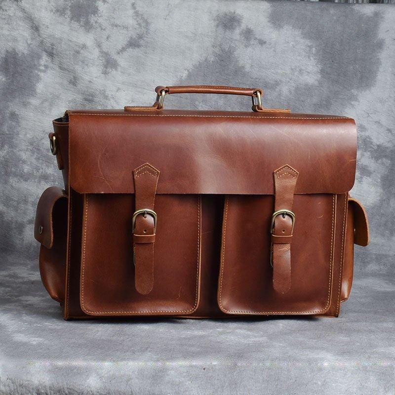 Attache-case Homme Cuir 14 Pouces 15.6