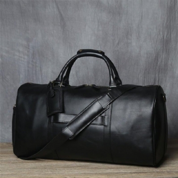 Grand Sac Sport Cuir Avec Pochette Trolley