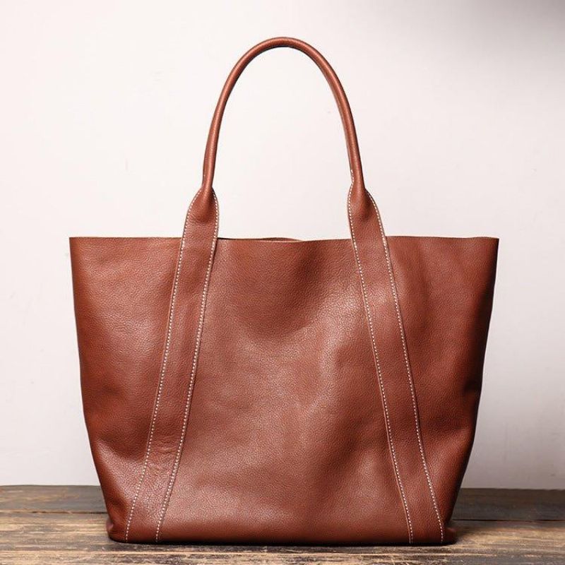 Grands Sacs Fourre-tout Cuir Souple Pour Femme