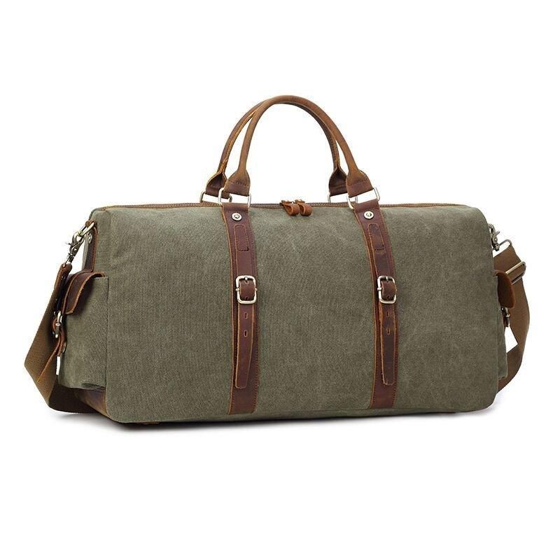 Grands Sacs Sport Toile Weekender Voyage Pour Hommes