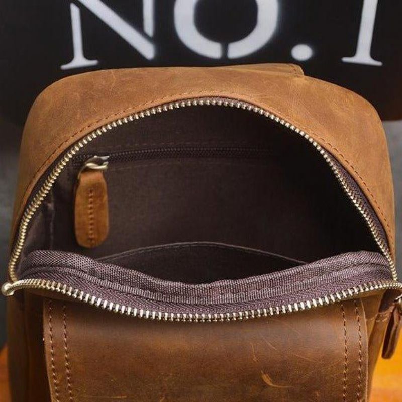 Petit Sac Bandoulière Pour Homme Cuir