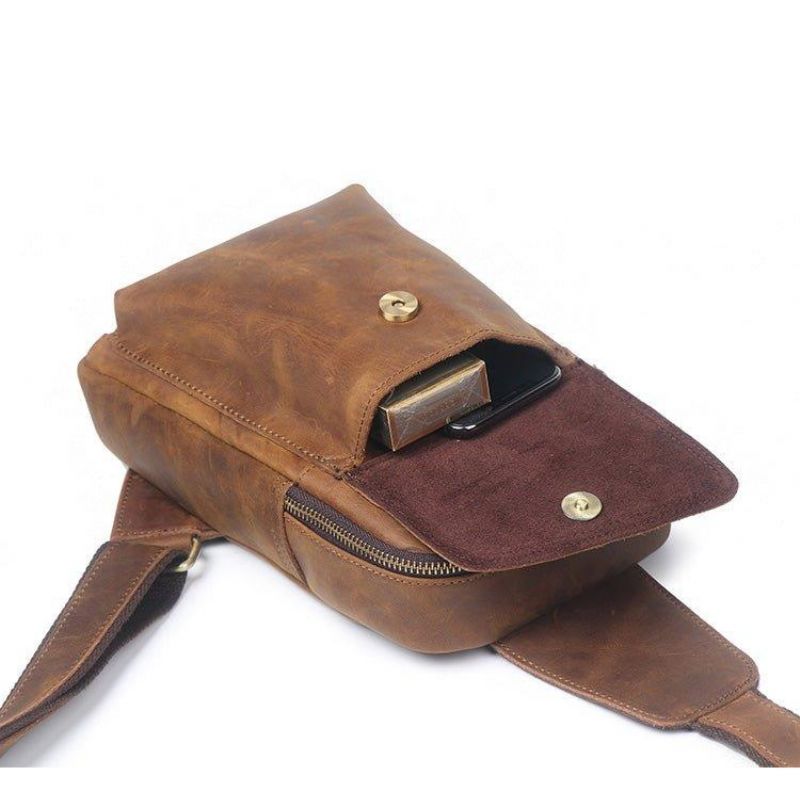 Petit Sac Bandoulière Pour Homme Cuir