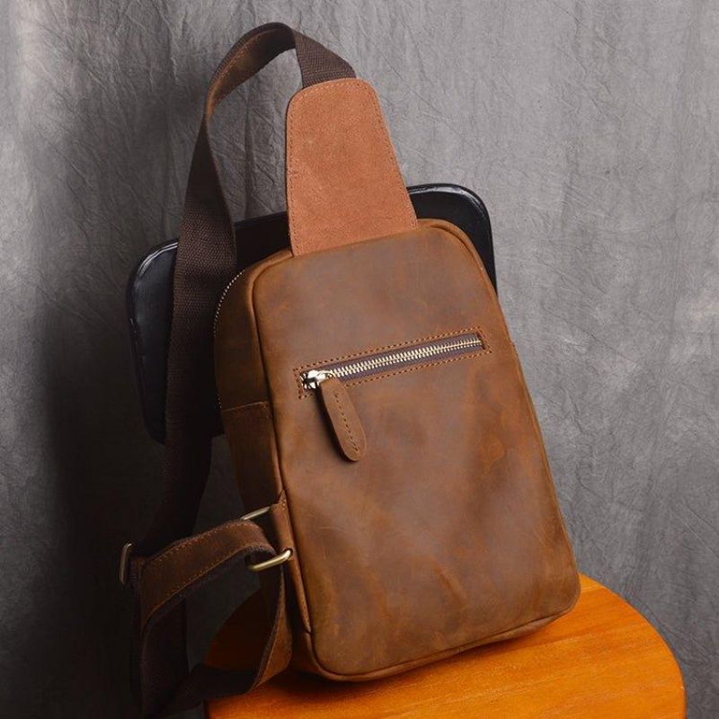 Petit Sac Bandoulière Pour Homme Cuir