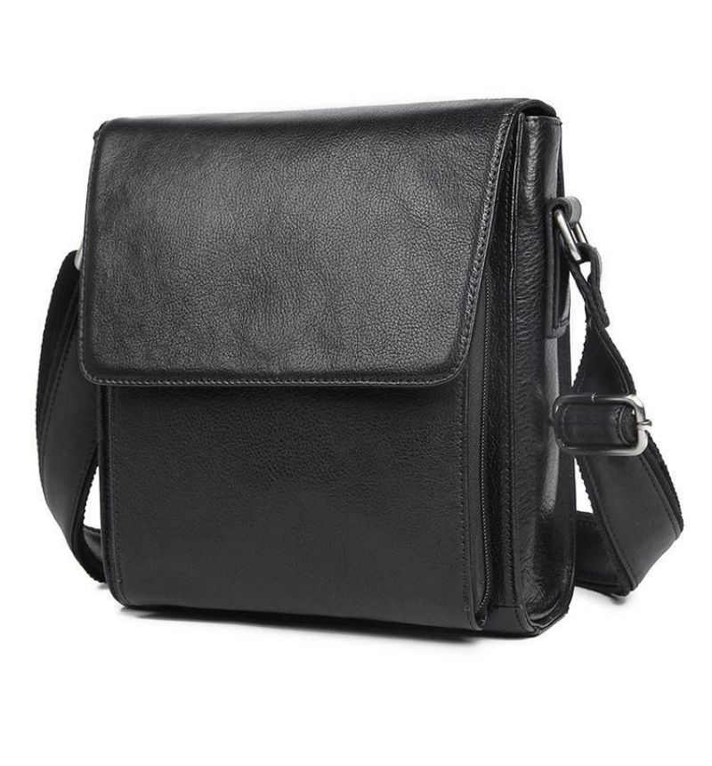 Petit Sac Messager Cuir À Bandoulière Pour Homme