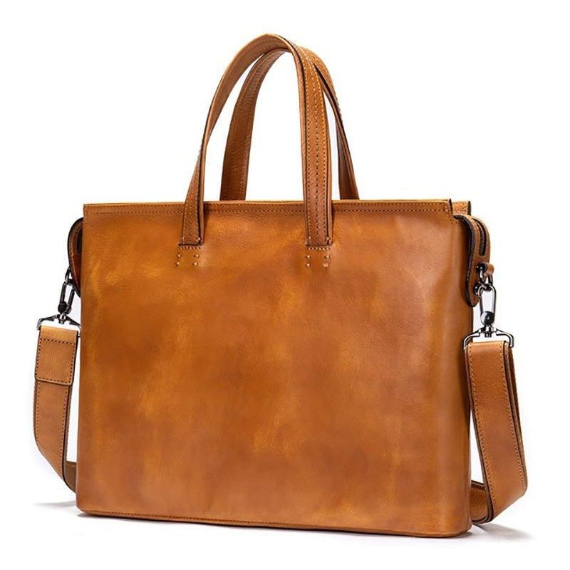 Porte-documents Cuir Luxe Vintage Pour Hommes