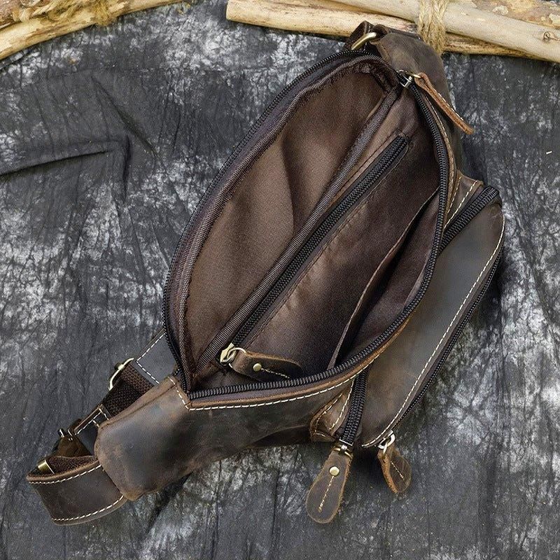 Sac Banane Cuir Pour Hommes