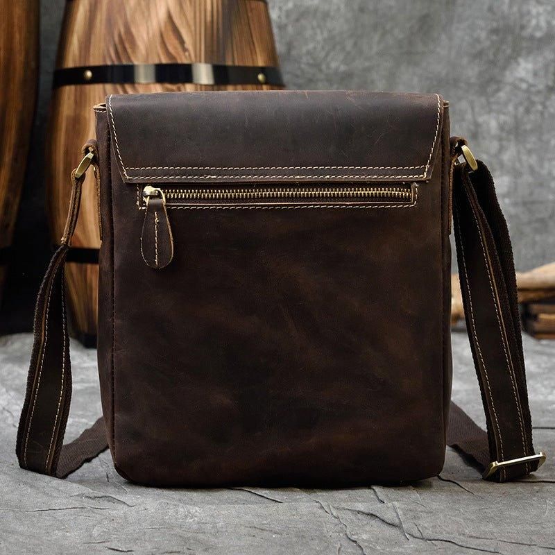 Sac À Bandoulière Cuir Fait Main Pour Homme