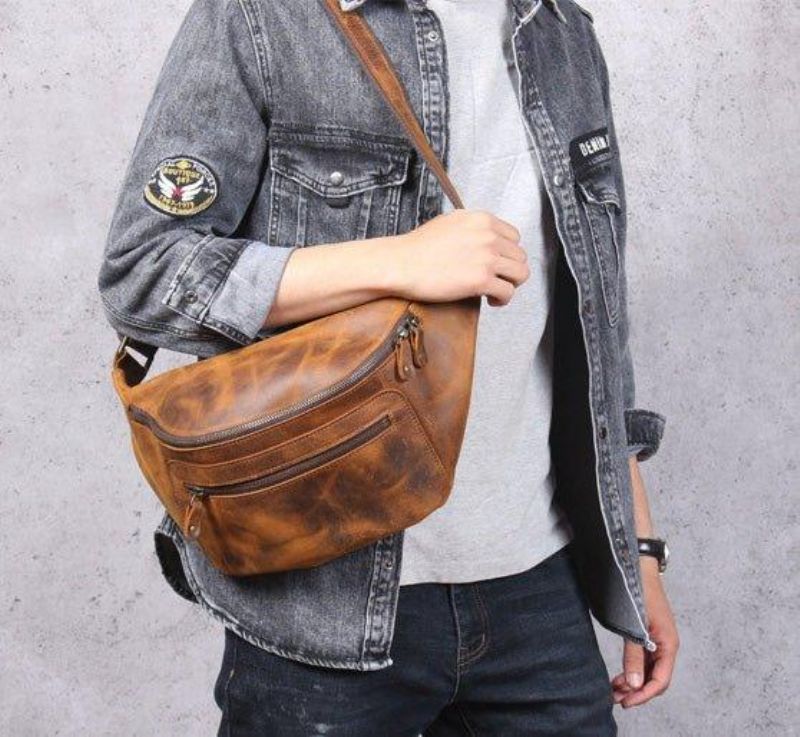 Sac Bandoulière Cuir Pour Homme