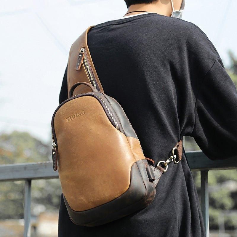 Sac Bandoulière Cuir Pour Hommes