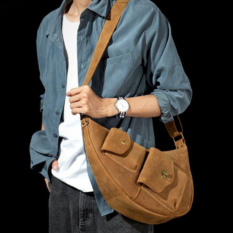 Sac Bandoulière Cuir Pour Hommes