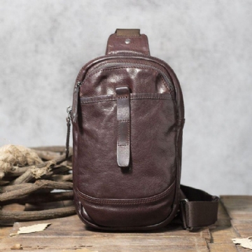 Sac Bandoulière Pour Homme Cuir Vachette