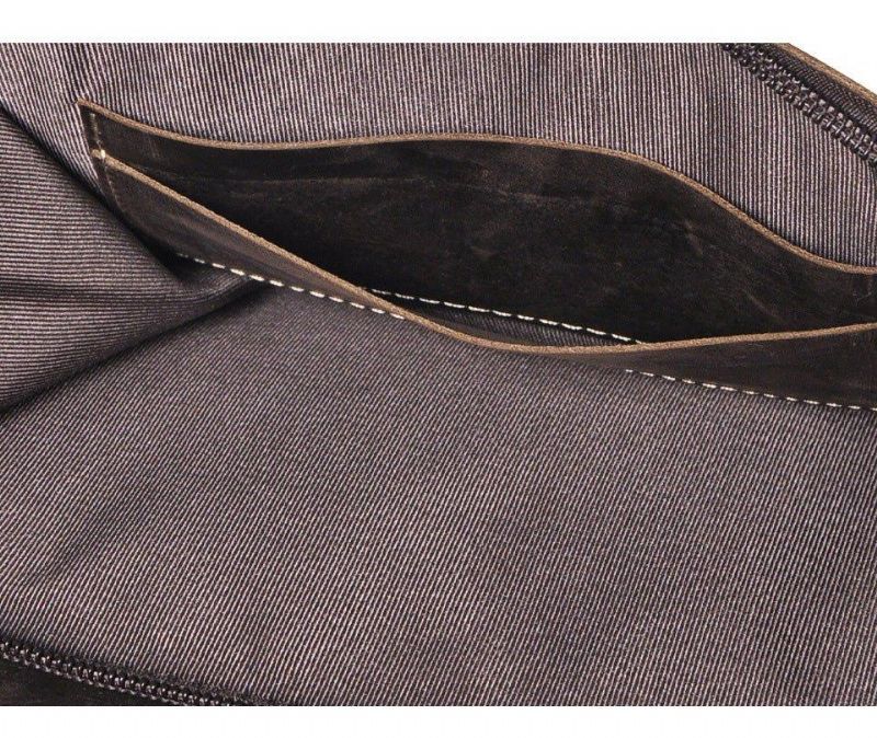 Sac À Bandoulière Messager Cuir Véritable Pour Hommes