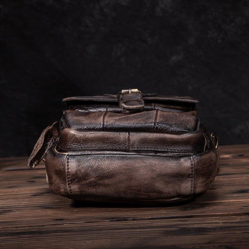 Sac À Bandoulière Messager Vintage Double Usage Pour Hommes