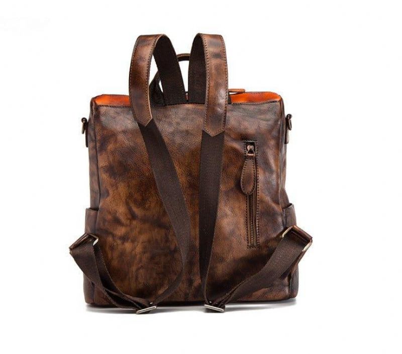 Sac À Dos Cuir Convertible Végétalien Pour Femme