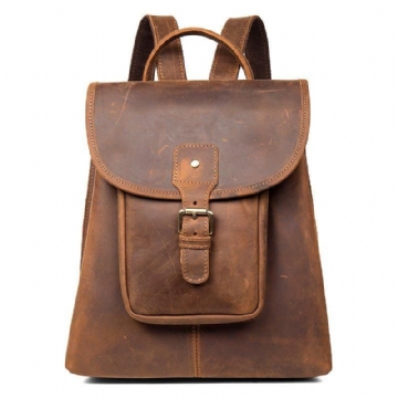 Sac À Dos Cuir Marron Pour Femme