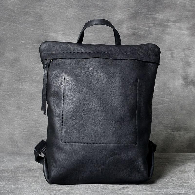 Sac À Dos Cuir Minimaliste Pour Hommes