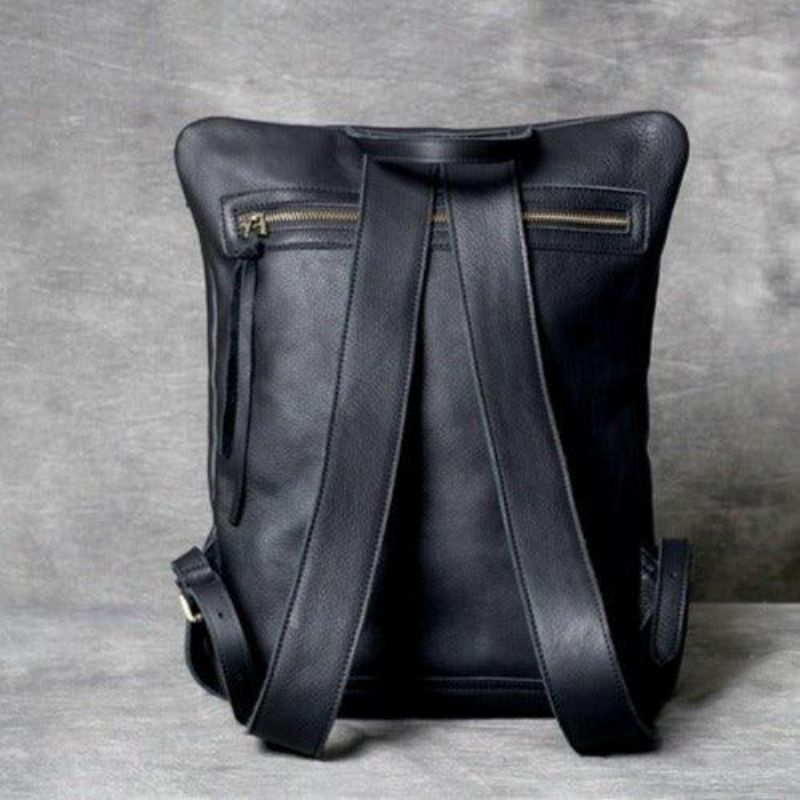 Sac À Dos Cuir Minimaliste Pour Hommes