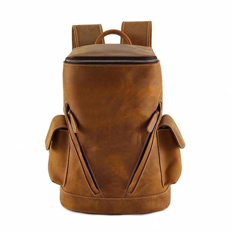 Sac À Dos Cuir Vachette Pour Hommes