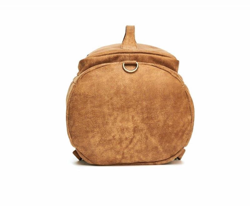 Sac À Dos Cylindrique Cuir Pour Hommes Grand