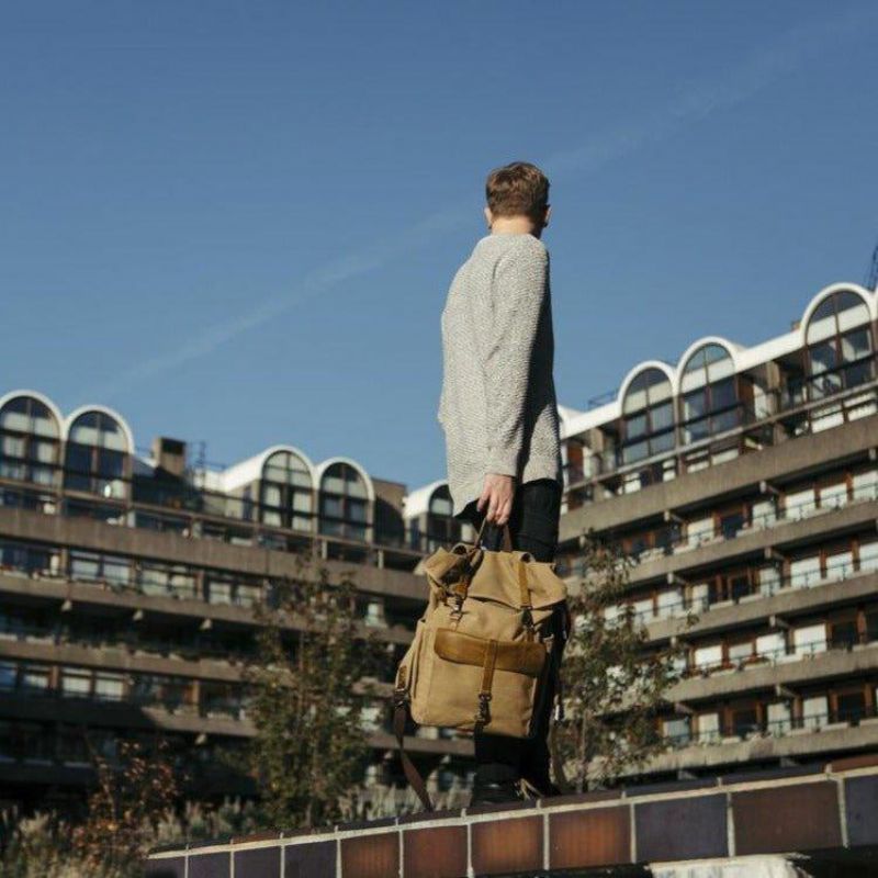 Sac À Dos D'extérieur Toile Coton Rétro