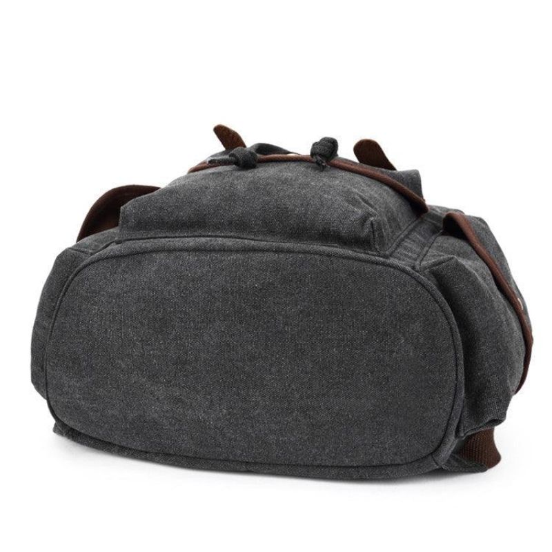 Sac À Dos Toile Décontracté Pour Hommes Camping Vintage