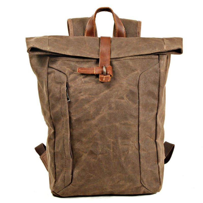 Sac À Dos Vintage Roulettes Pour Ordinateur Portable Hommes