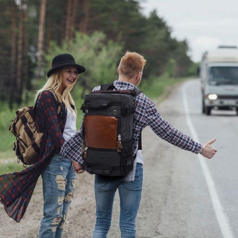 Sac À Dos Voyage Toile Pour Hommes