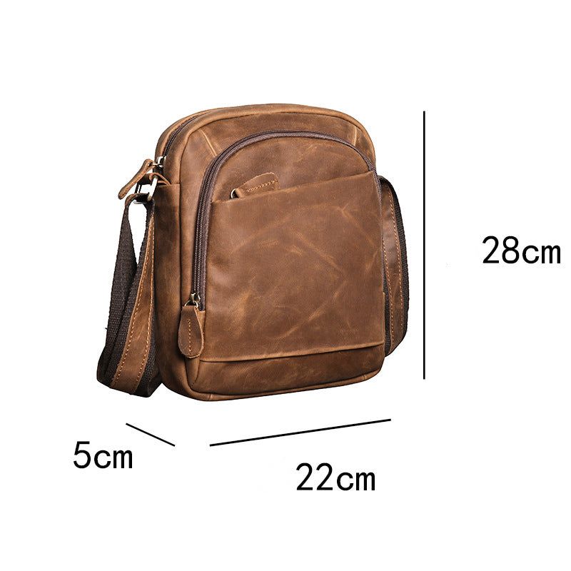 Sac Messager Cuir Pour Homme Grand Ipad