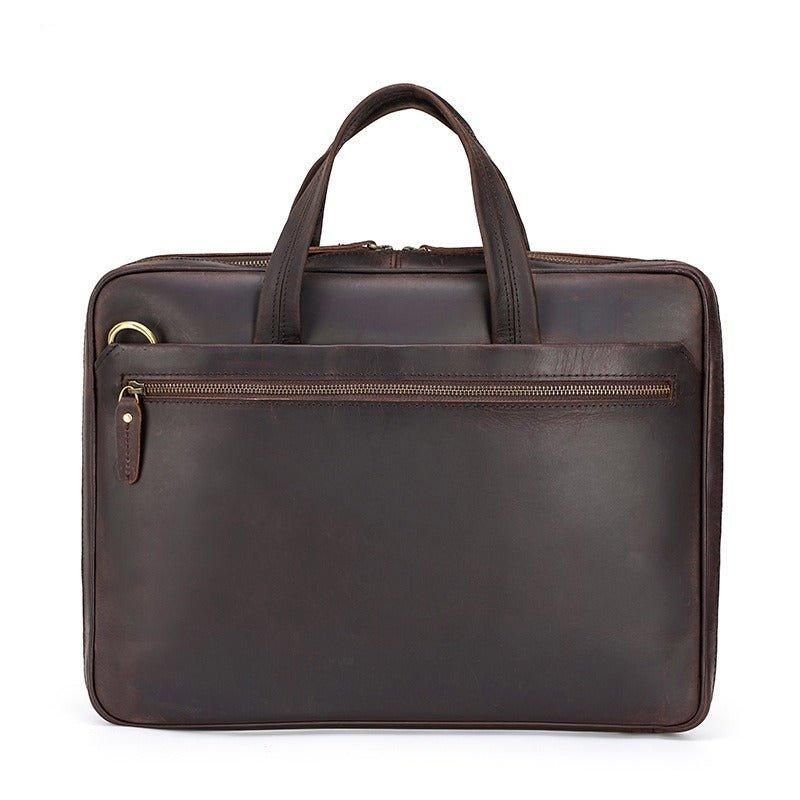 Sac D'ordinateur Cuir Pour Hommes Slim