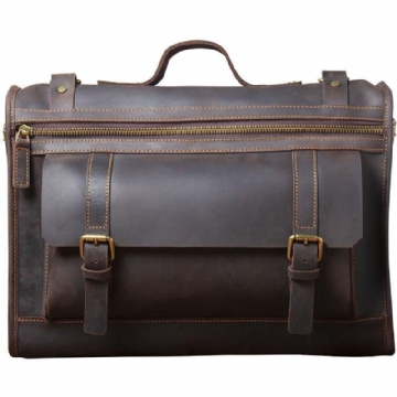 Sac D'ordinateur Cuir Marron