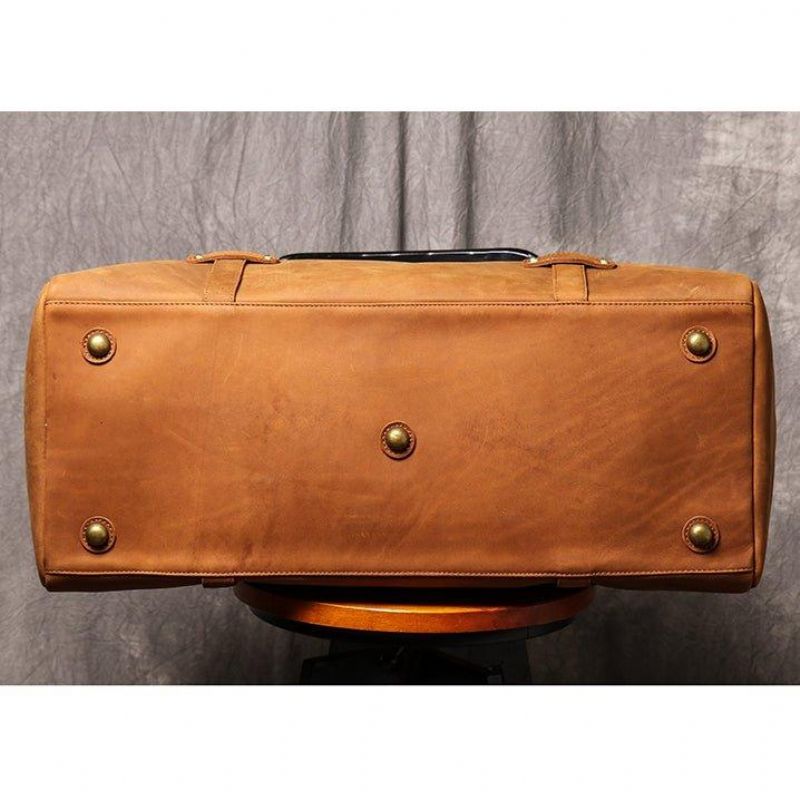 Sac Sport Vintage Cuir Pour Hommes