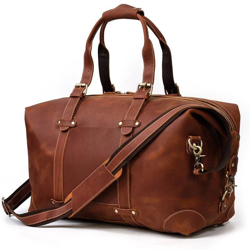 Sac Sport Vintage Cuir Vache