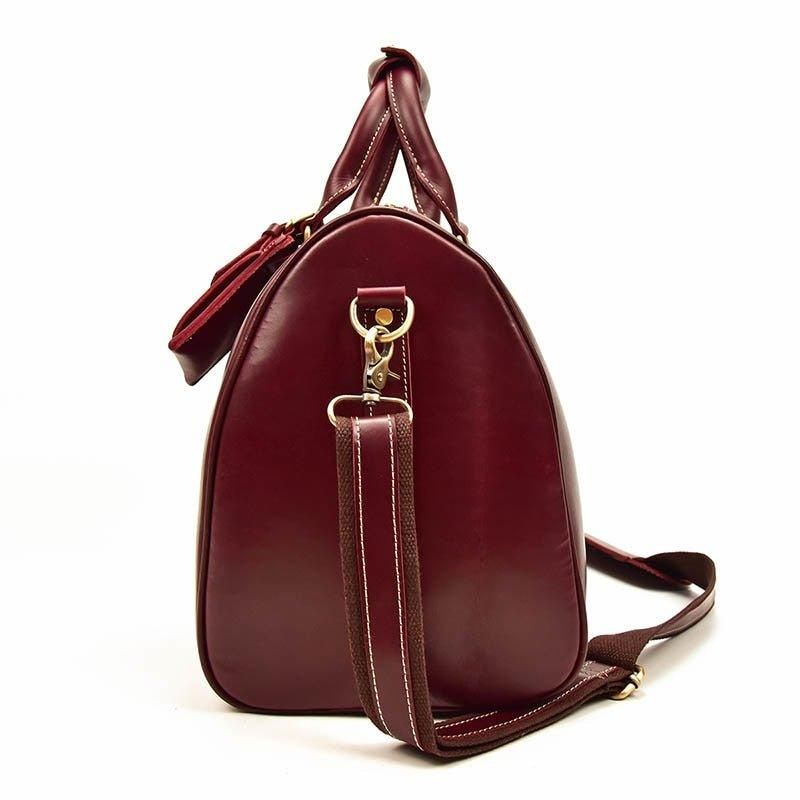 Sac Sport Vintage Cuir Véritable Crazy Horse