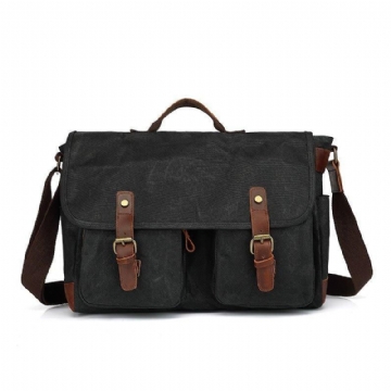 Sac Travail Pour Hommes Messenger Fit Ordinateur Portable 15.6 Pouces