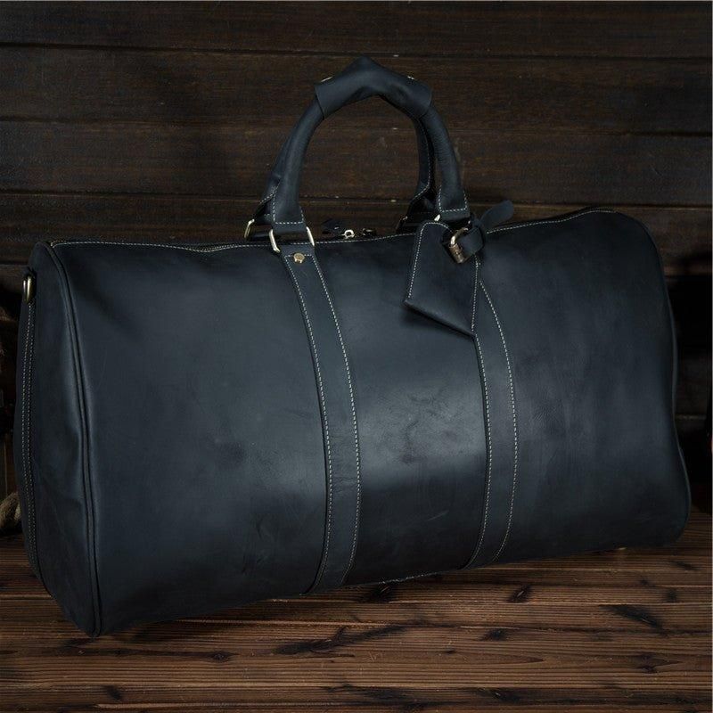 Sac Voyage Cuir Weekender Duffel 24 Pouces