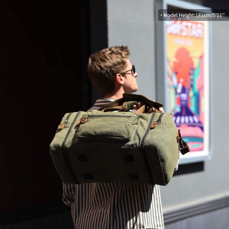 Sac Voyage Toile Extra Large Pour Hommes Et Femmes