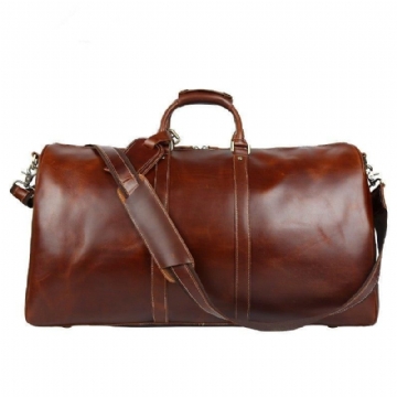 Sac Week-end Cuir Pour Hommes Vintage