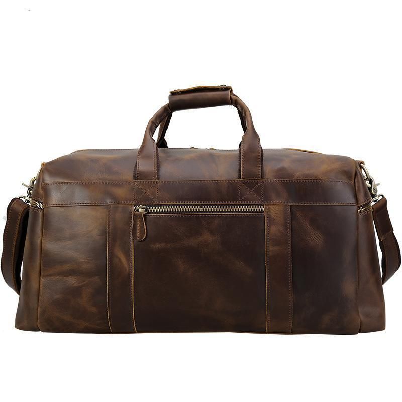 Sac Week-end Cuir Vache 23 Pouces Pour Hommes