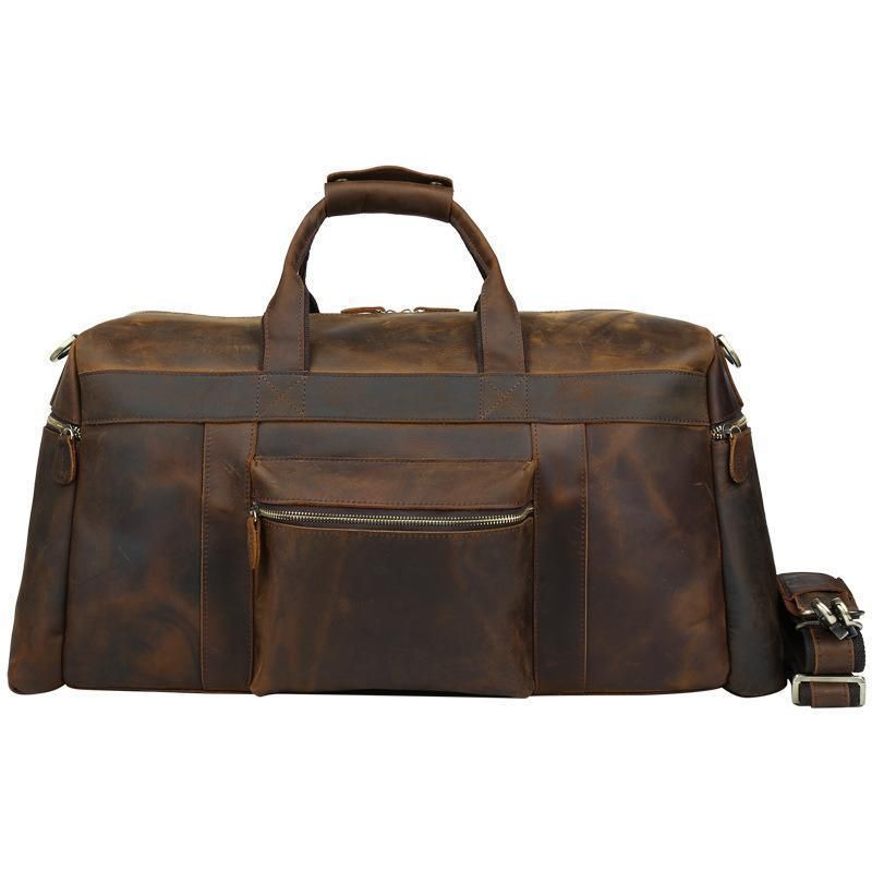 Sac Week-end Cuir Vache 23 Pouces Pour Hommes