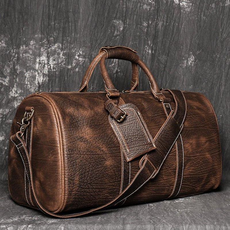 Sac Week-end Cuir Vache Pour Homme