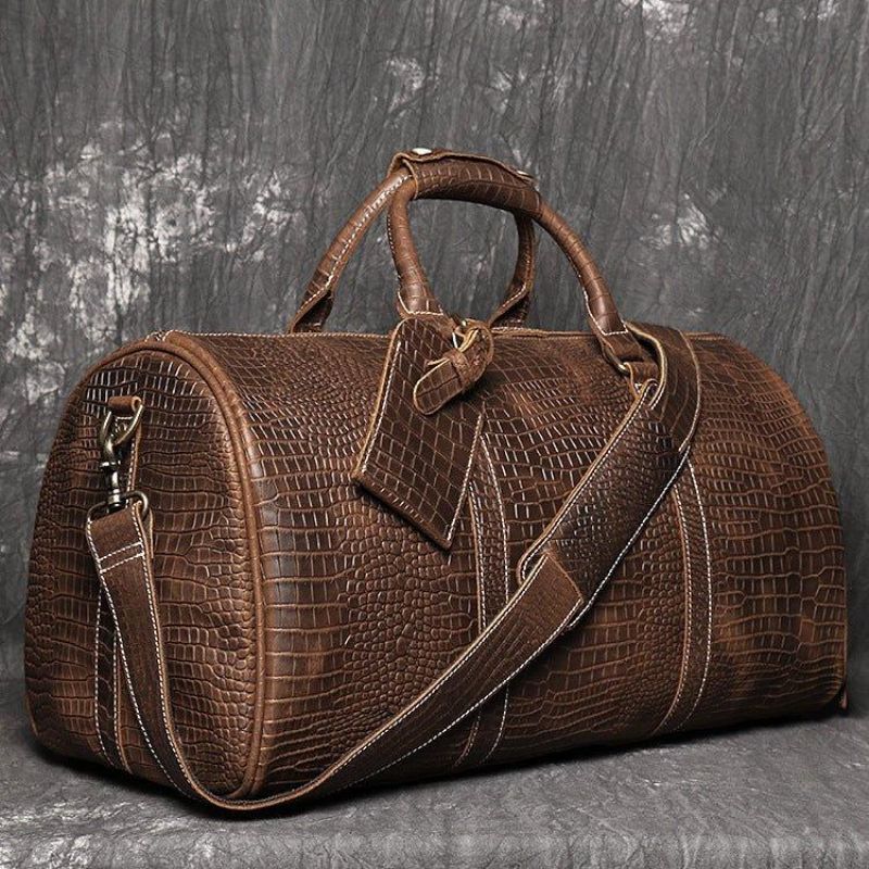 Sac Week-end Cuir Vache Pour Homme