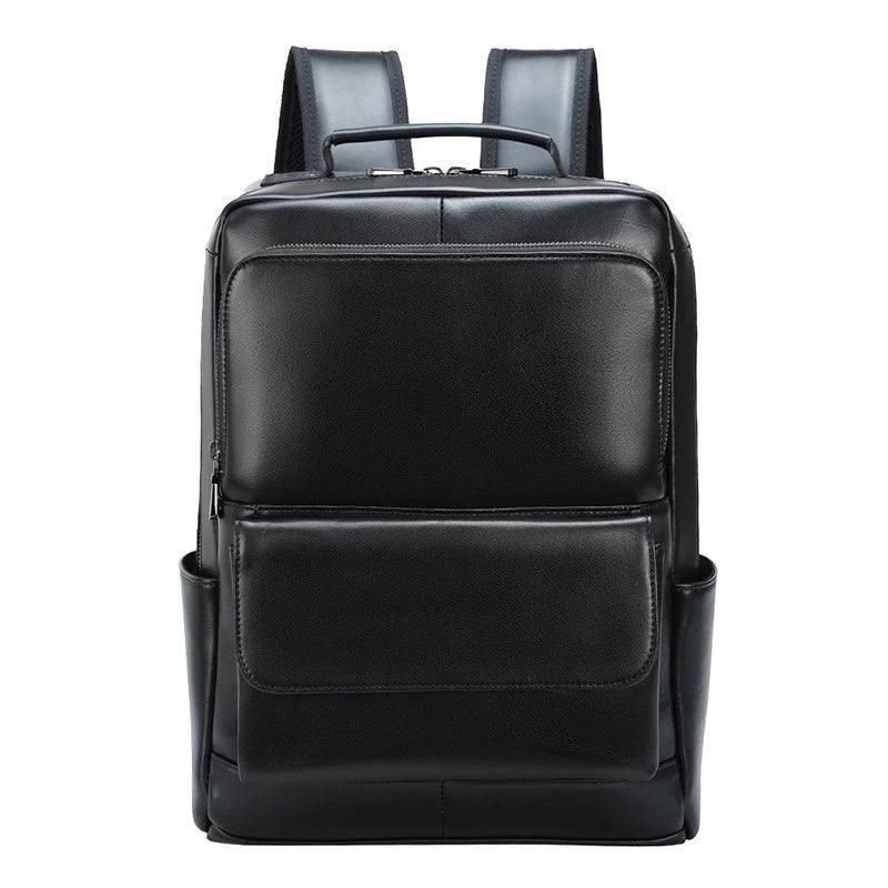 Sacs À Dos Pour Ordinateur Portable 14 Pouces Cuir Noir