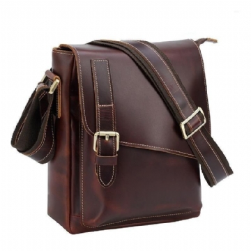 Sacs Pour Hommes Sac À Bandoulière Vintage Cuir Véritable