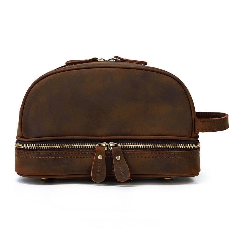 Trousse Toilette Voyage Cuir Pour Hommes